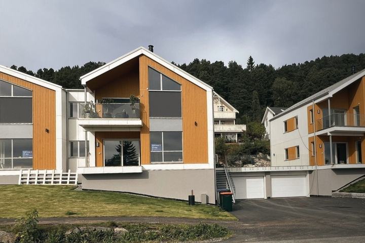 The two twin houses, 2 twin houses, Anevegen · Norway